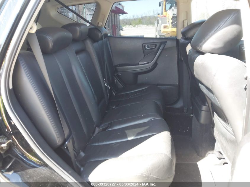 2006 Nissan Murano Sl VIN: JN8AZ08W96W537270 Lot: 39320727