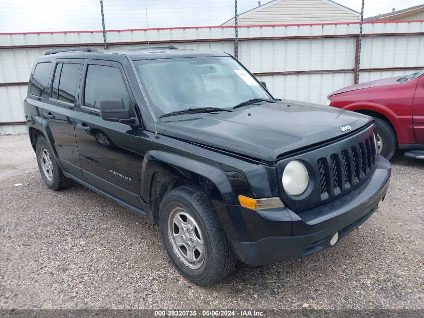 2014 Jeep Patriot Sport VIN: 1C4NJPBA5ED585224 Lot: 39320735