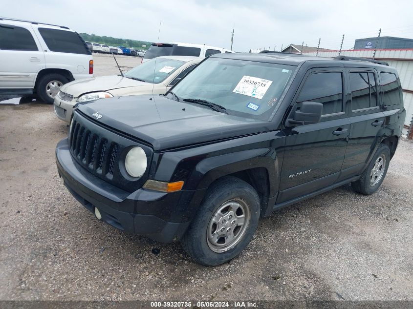 2014 Jeep Patriot Sport VIN: 1C4NJPBA5ED585224 Lot: 39320735