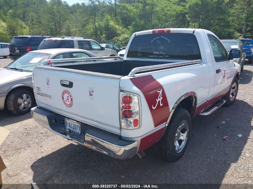 2003 Dodge Ram 1500 St VIN: 1D7HA16KX3J571952 Lot: 39320737