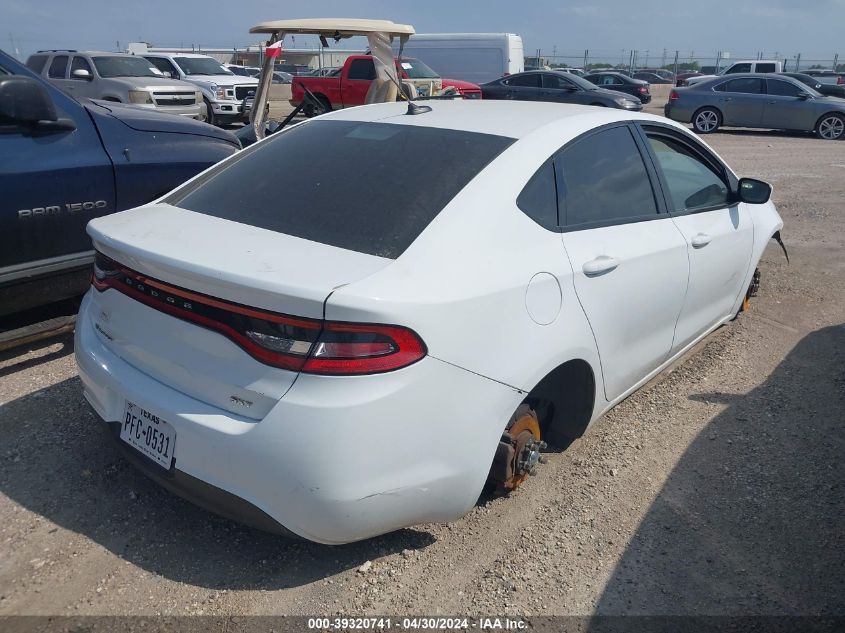 2015 Dodge Dart Sxt VIN: 1C3CDFBB8FD199713 Lot: 39320741