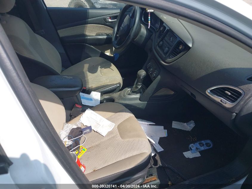 2015 Dodge Dart Sxt VIN: 1C3CDFBB8FD199713 Lot: 39320741