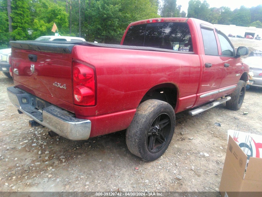 2008 Dodge Ram 1500 Slt VIN: 1D7HU18248S517505 Lot: 39320742
