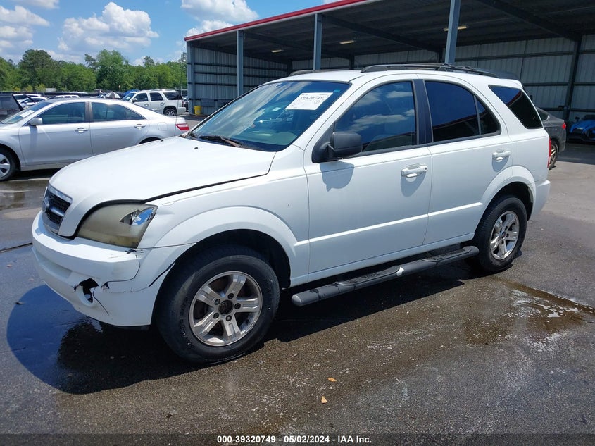 2005 Kia Sorento Ex/Lx VIN: KNDJC733955450489 Lot: 39320749