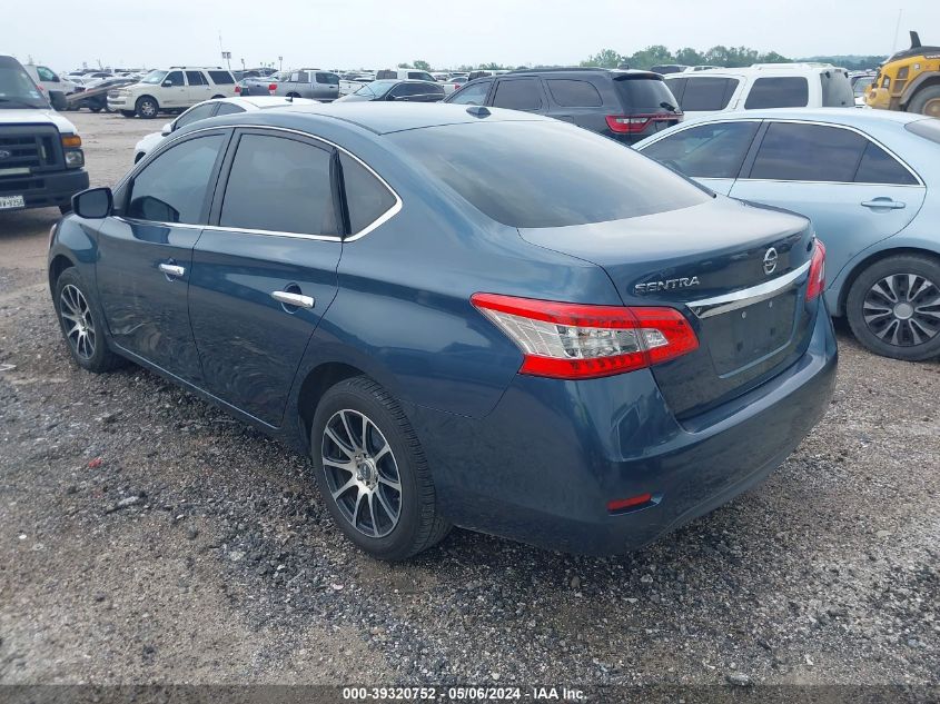 2015 Nissan Sentra Sv VIN: 3N1AB7AP5FL675571 Lot: 39320752