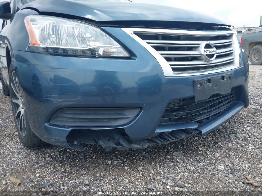 2015 Nissan Sentra Sv VIN: 3N1AB7AP5FL675571 Lot: 39320752