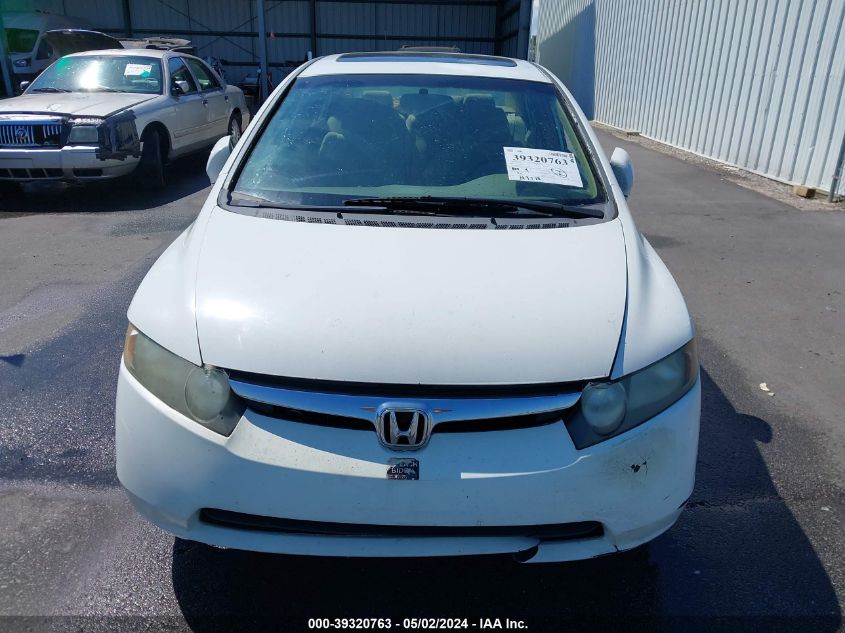 2007 Honda Civic Ex VIN: 1HGFA16887L109956 Lot: 39320763