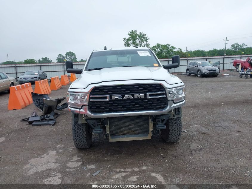 2022 Ram 2500 Big Horn 4X4 8' Box VIN: 3C6UR5JL1NG320788 Lot: 39320765