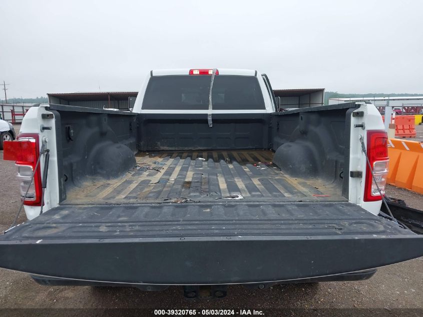 2022 Ram 2500 Big Horn 4X4 8' Box VIN: 3C6UR5JL1NG320788 Lot: 39320765