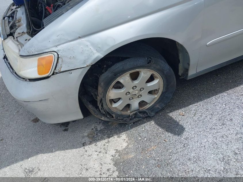 2002 Honda Odyssey Lx VIN: 2HKRL18542H566608 Lot: 39320774