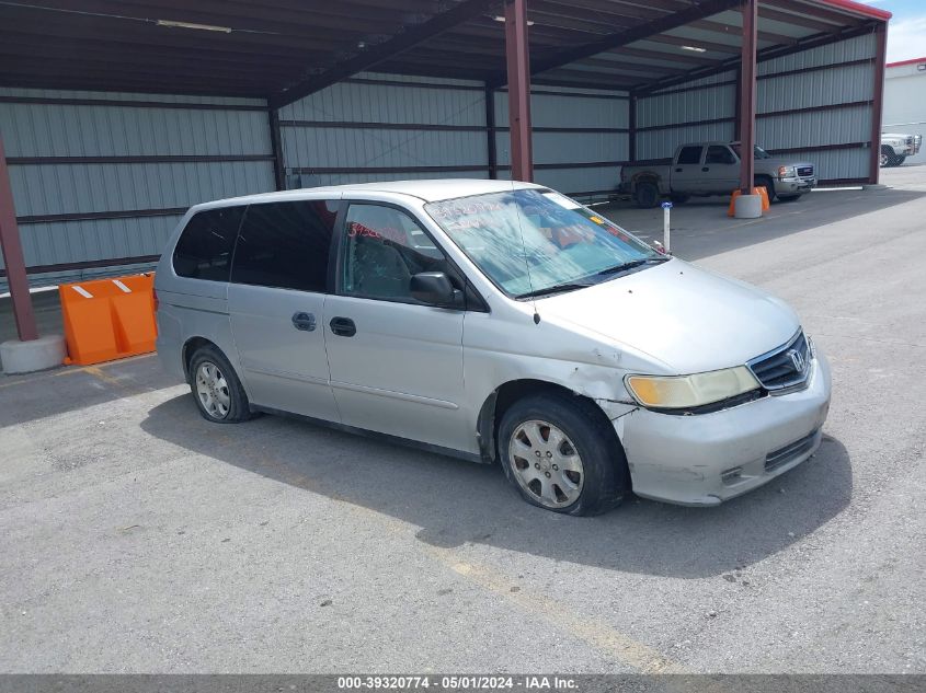 2002 Honda Odyssey Lx VIN: 2HKRL18542H566608 Lot: 39320774