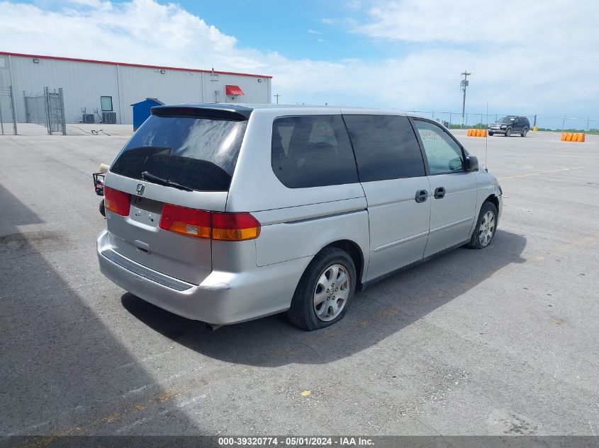 2002 Honda Odyssey Lx VIN: 2HKRL18542H566608 Lot: 39320774