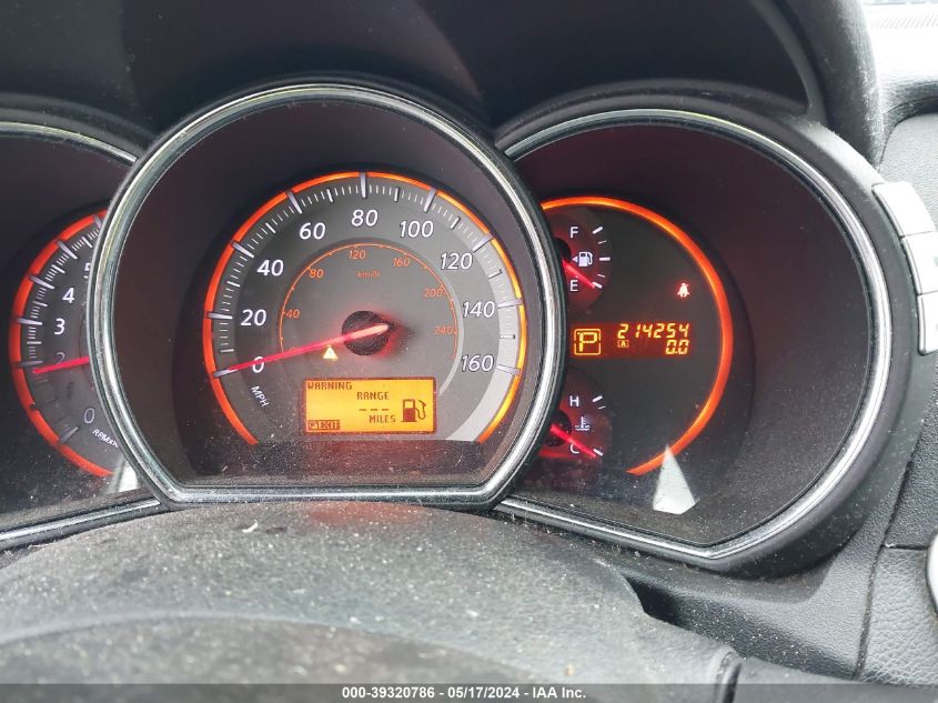 2009 Nissan Murano Sl VIN: JN8AZ18U99W015392 Lot: 39320786