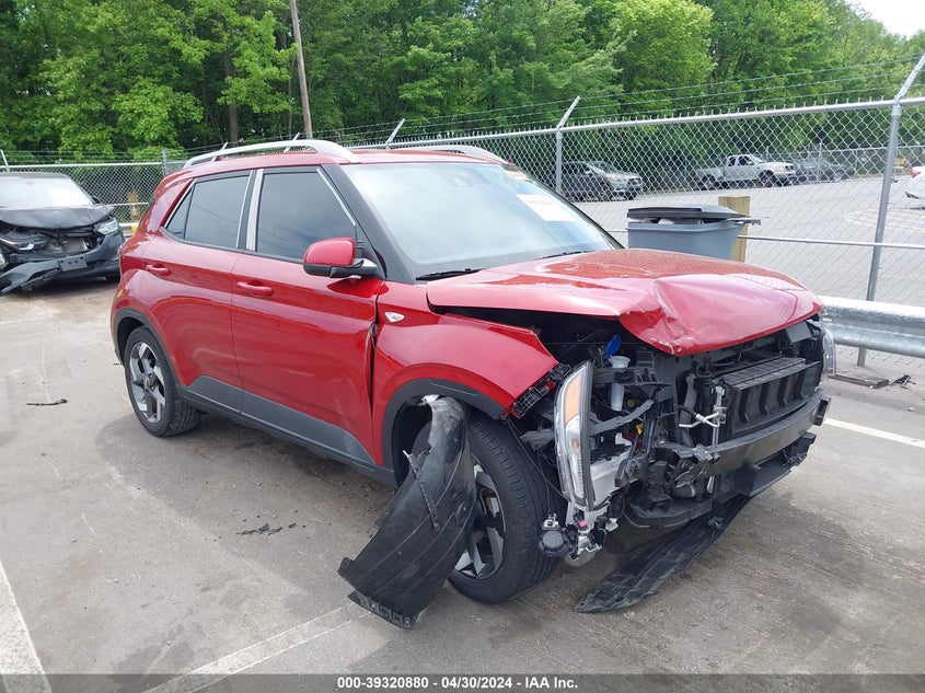 2022 Hyundai Venue Sel VIN: KMHRC8A37NU184774 Lot: 39320880