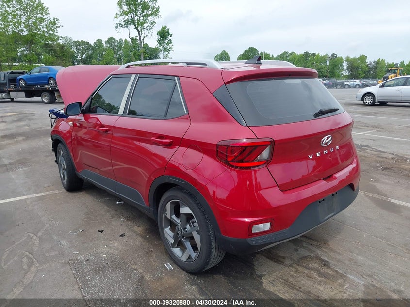 2022 Hyundai Venue Sel VIN: KMHRC8A37NU184774 Lot: 39320880