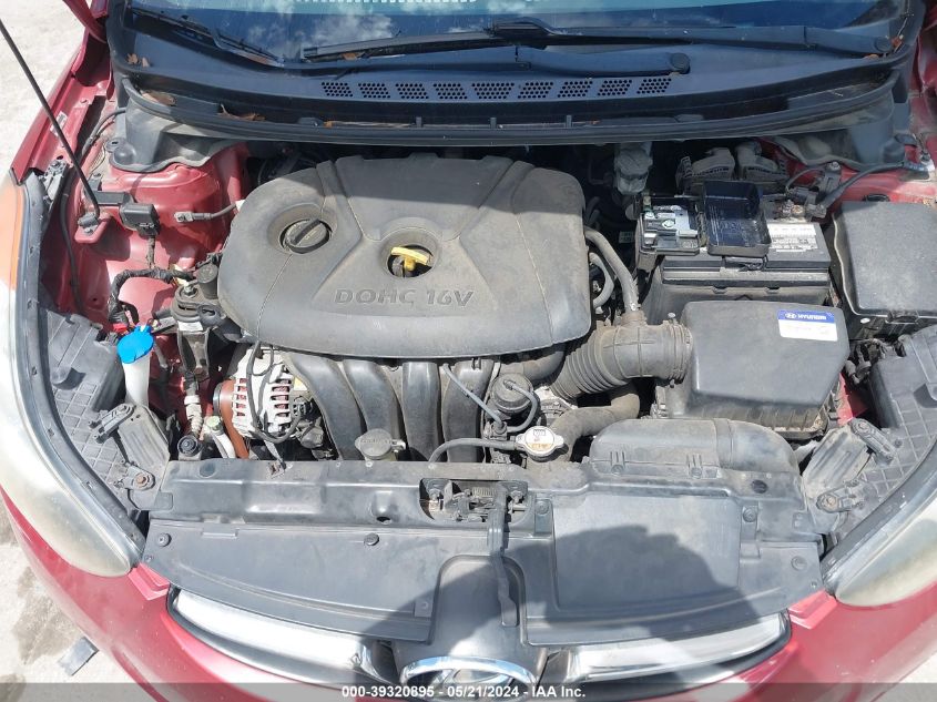 2012 Hyundai Elantra Limited (Ulsan Plant) VIN: KMHDH4AE2CU312101 Lot: 39320895