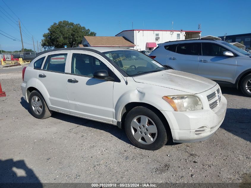 2007 Dodge Caliber VIN: 1B3HB28B77D134040 Lot: 39320918