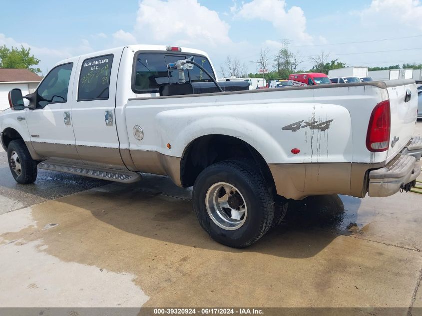 2003 Ford F-350 Lariat/Xl/Xlt VIN: 1FTWW33P73EB46972 Lot: 39320924