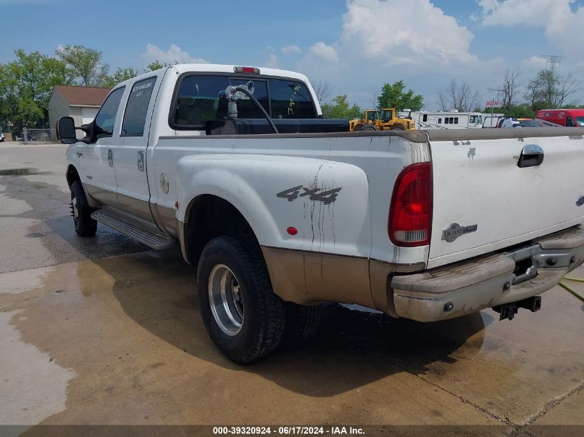 2003 Ford F-350 Lariat/Xl/Xlt VIN: 1FTWW33P73EB46972 Lot: 39320924