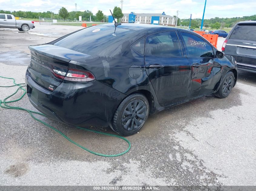 2014 Dodge Dart Sxt VIN: 1C3CDFBB8ED867153 Lot: 39320933