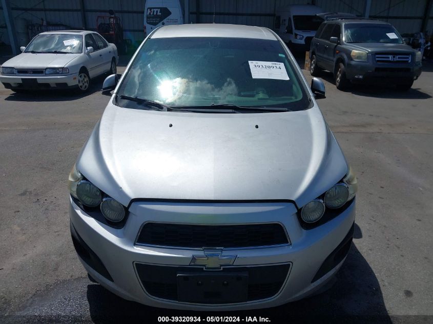 2014 Chevrolet Sonic Lt Auto VIN: 1G1JC6SH2E4100692 Lot: 39320934