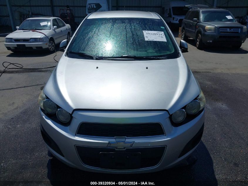 2014 Chevrolet Sonic Lt Auto VIN: 1G1JC6SH2E4100692 Lot: 39320934