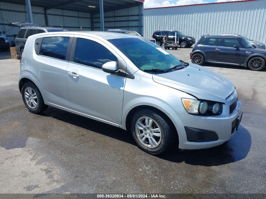 2014 Chevrolet Sonic Lt Auto VIN: 1G1JC6SH2E4100692 Lot: 39320934