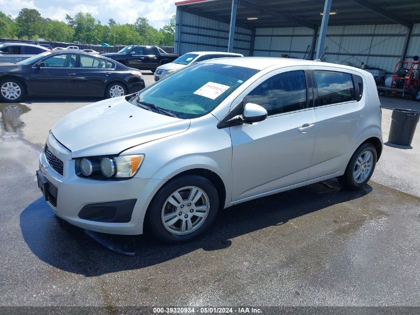 2014 Chevrolet Sonic Lt Auto VIN: 1G1JC6SH2E4100692 Lot: 39320934