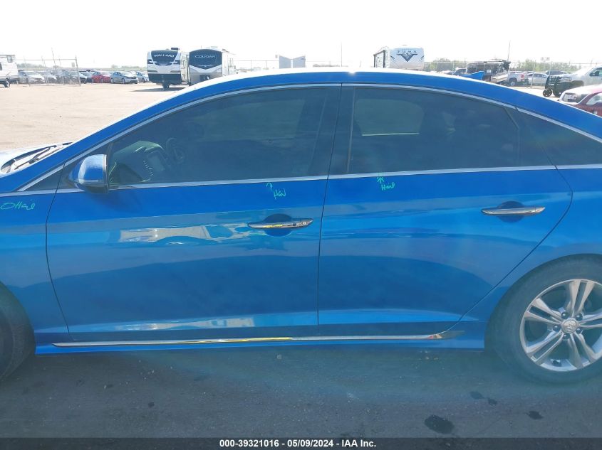 2018 HYUNDAI SONATA SPORT - 5NPE34AF6JH632044