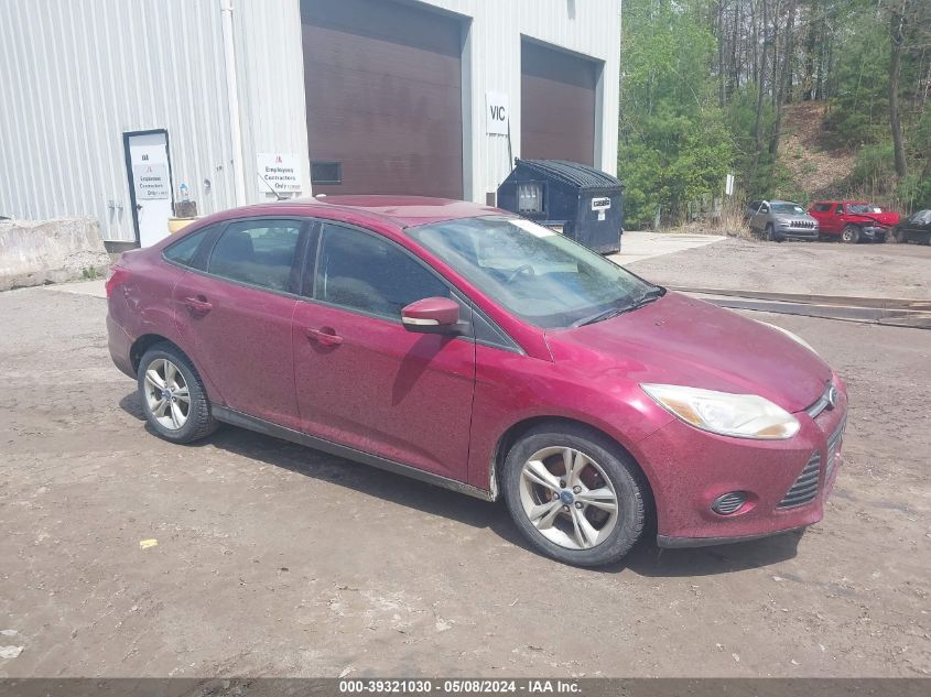 2013 Ford Focus Se VIN: 1FADP3F25DL160621 Lot: 39321030