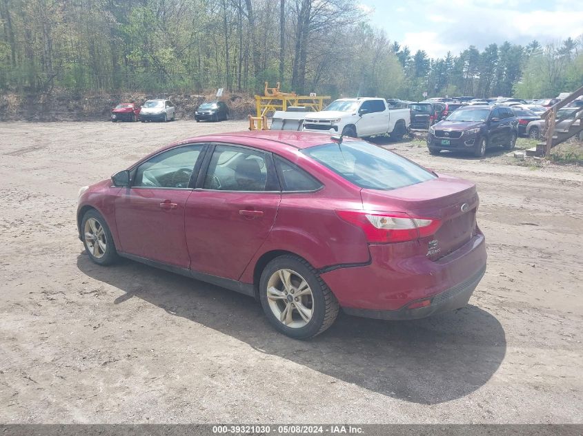 2013 Ford Focus Se VIN: 1FADP3F25DL160621 Lot: 39321030