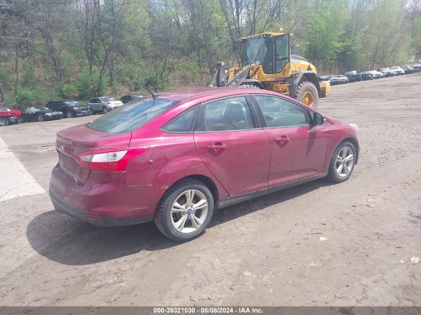 2013 Ford Focus Se VIN: 1FADP3F25DL160621 Lot: 39321030