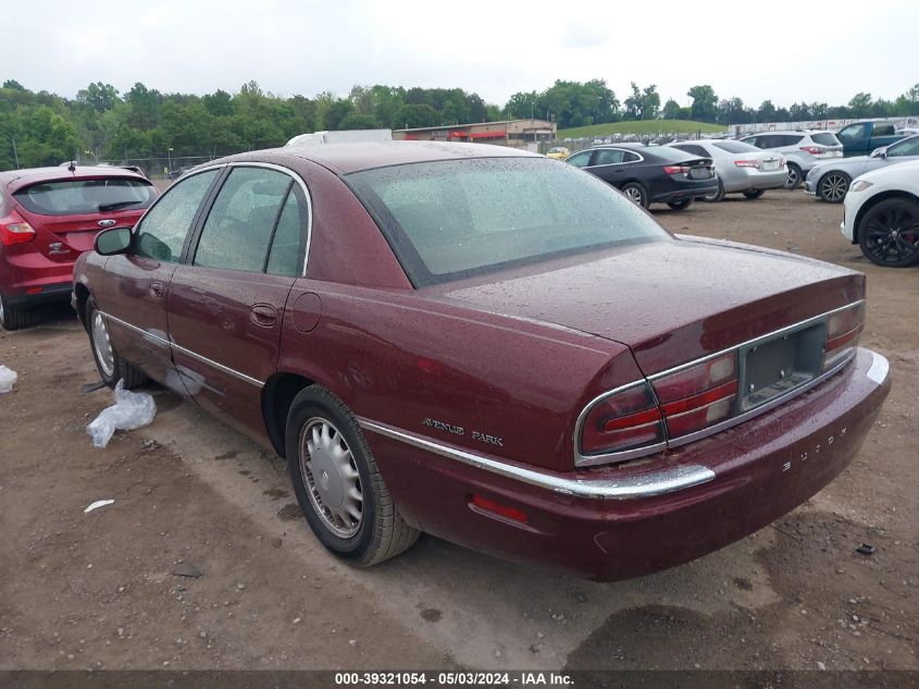 1G4CW52K6W4606150 | 1998 BUICK PARK AVENUE