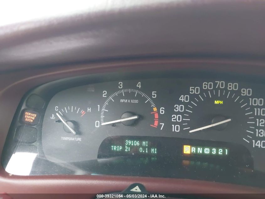 1G4CW52K6W4606150 | 1998 BUICK PARK AVENUE