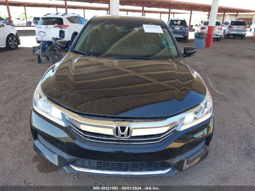 2017 Honda Accord Lx VIN: 1HGCR2F3XHA245881 Lot: 39321092