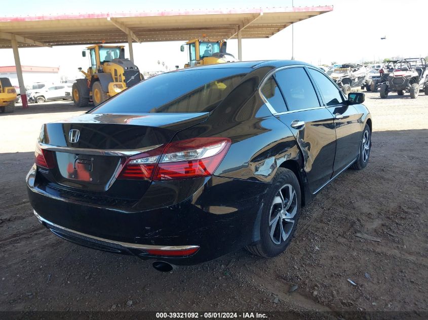 2017 Honda Accord Lx VIN: 1HGCR2F3XHA245881 Lot: 39321092