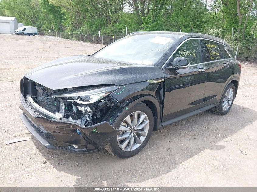 2022 Infiniti Qx50 Luxe Awd VIN: 3PCAJ5BB6NF110413 Lot: 39321110