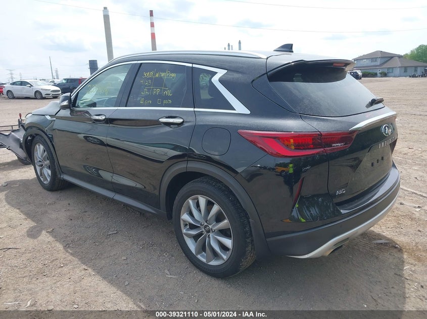 2022 Infiniti Qx50 Luxe Awd VIN: 3PCAJ5BB6NF110413 Lot: 39321110
