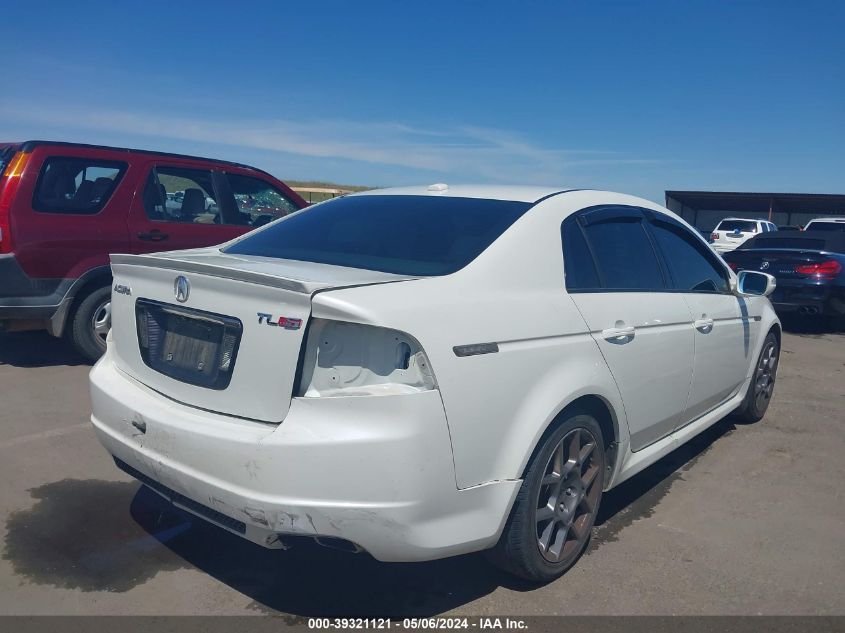 2008 Acura Tl Type S VIN: 19UUA76588A034284 Lot: 39321121