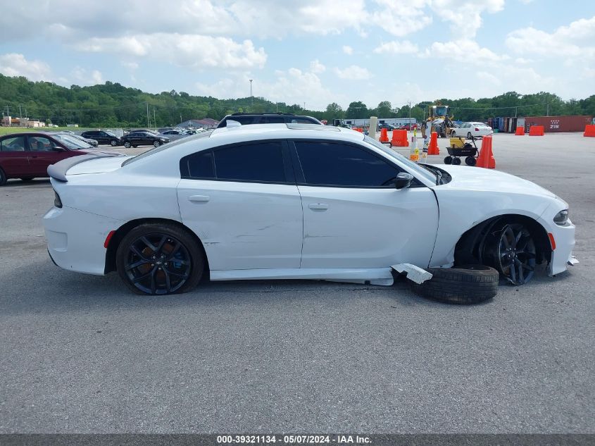 2022 Dodge Charger Gt Rwd VIN: 2C3CDXHG6NH153274 Lot: 39321134