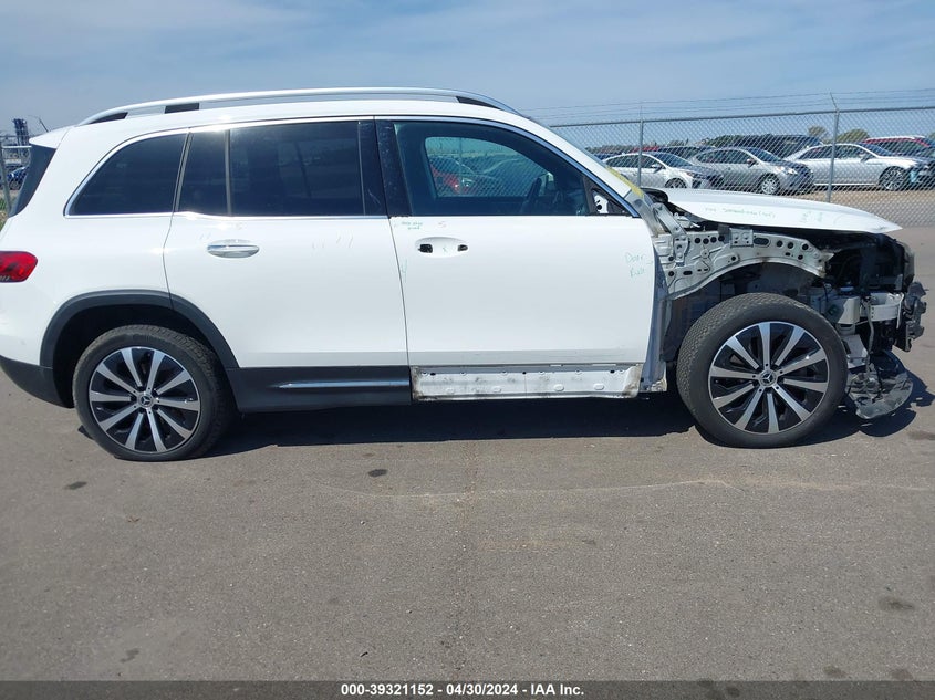 2022 MERCEDES-BENZ GLB 250 4MATIC VIN: W1N4M4HB4NW207331