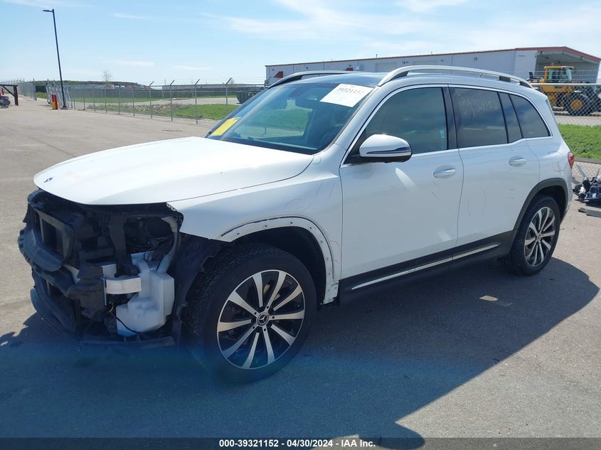 2022 Mercedes-Benz Glb 250 4Matic VIN: W1N4M4HB4NW207331 Lot: 39321152