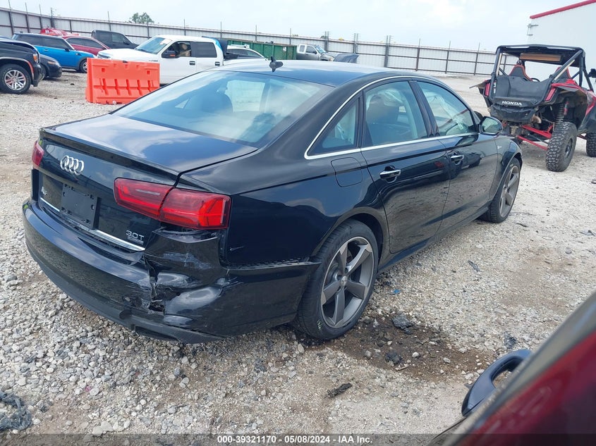2016 Audi A6 3.0T Premium Plus VIN: WAUFGAFC5GN002205 Lot: 39321170