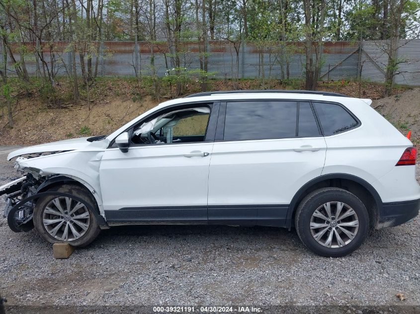 2018 Volkswagen Tiguan 2.0T S VIN: 3VW0B7AX2JM119839 Lot: 39321191