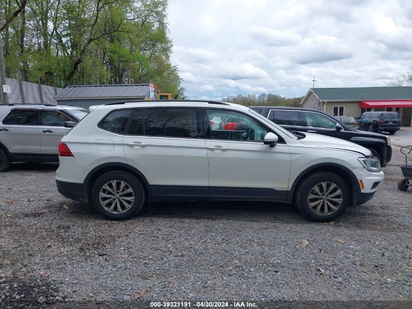 2018 Volkswagen Tiguan 2.0T S VIN: 3VW0B7AX2JM119839 Lot: 39321191