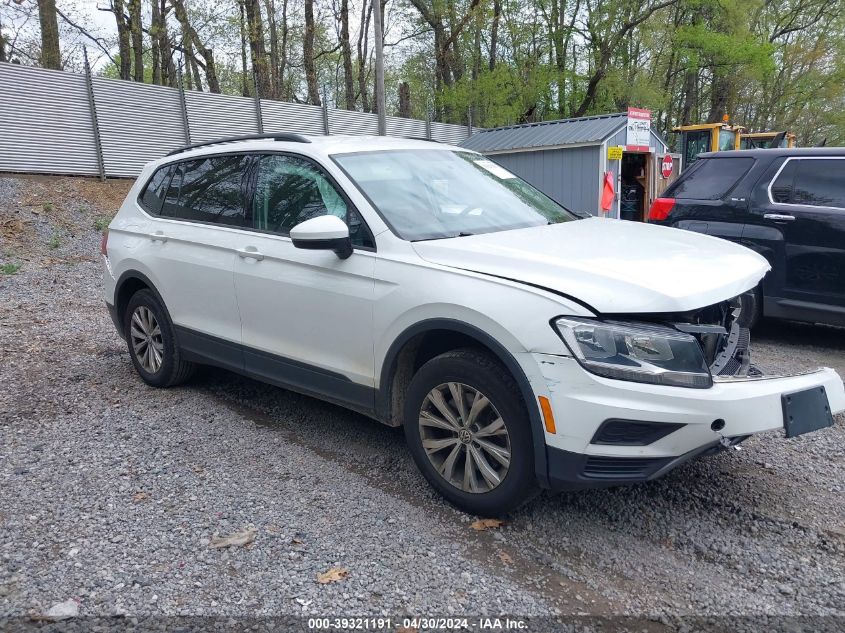 2018 VOLKSWAGEN TIGUAN S - 3VW0B7AX2JM119839