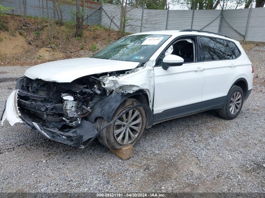 2018 VOLKSWAGEN TIGUAN S - 3VW0B7AX2JM119839