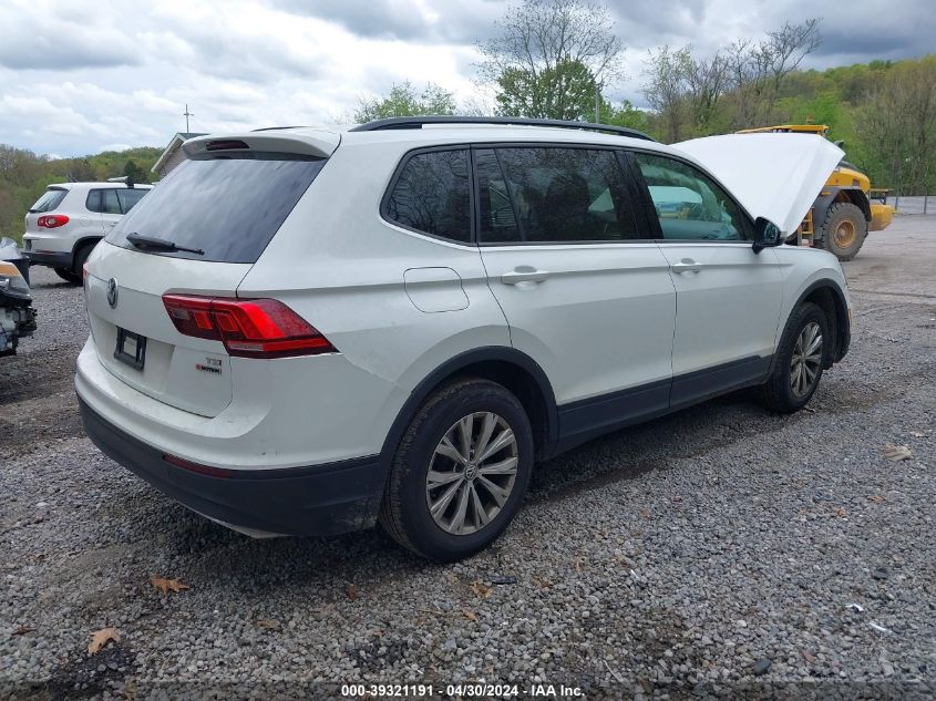 2018 VOLKSWAGEN TIGUAN S - 3VW0B7AX2JM119839