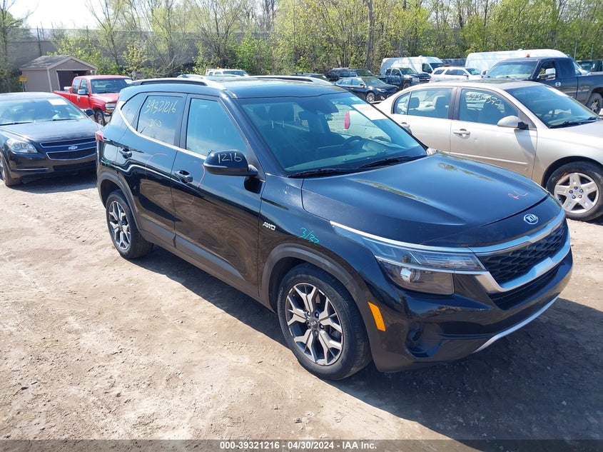 2021 Kia Seltos Ex VIN: KNDERCAA8M7123854 Lot: 39321216