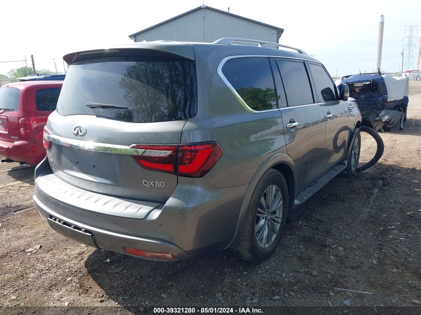 2021 Infiniti Qx80 Luxe Awd VIN: JN8AZ2AE5M9270038 Lot: 39321280